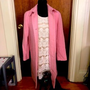 EUC Vintage Marvin Richards Blush Pink Duster
